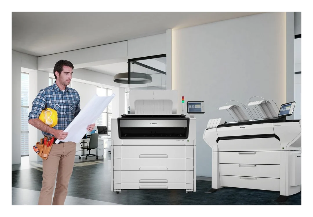 Traceurs de production Canon plotWAVE et colorWAVE